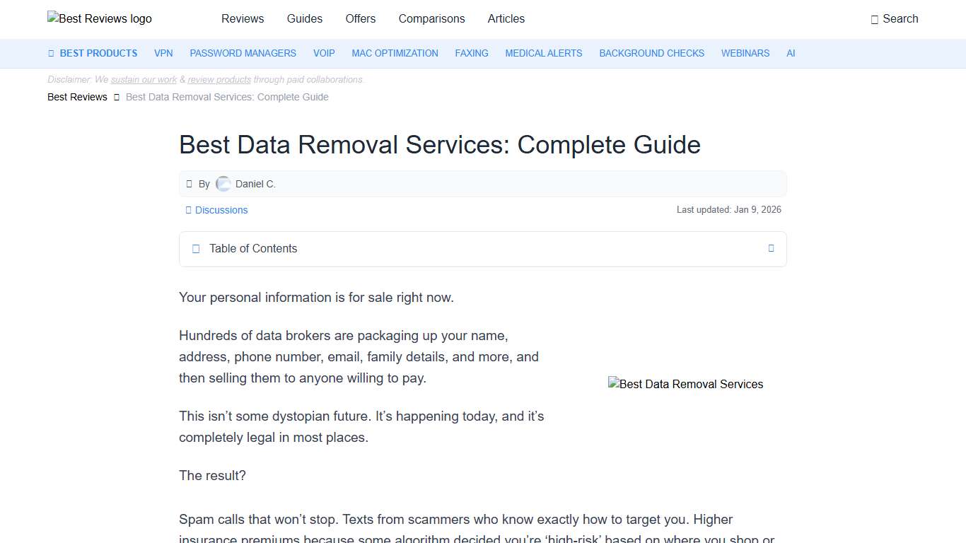 Best Data Removal Services of 2026: Complete Guide - Best Reviews